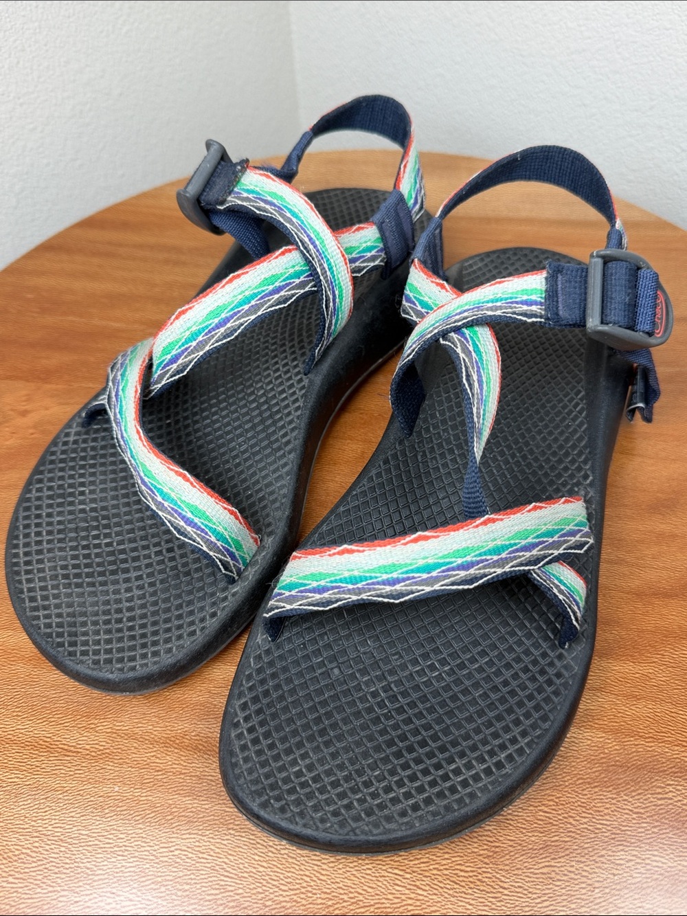 Women’s Chaco Z Boulder Prism Mint Strap Hiking Sandals Size 9
